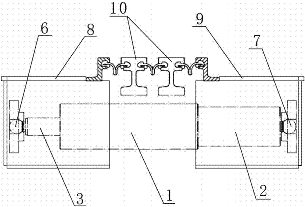 带阻尼器伸缩装置及其所构成的伸缩缝阻尼伸缩系统的制作方法