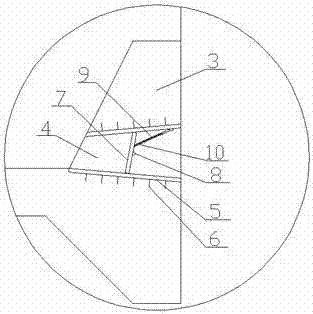 一种采用底孔进行排沙的消力池尾坎结构的制作方法与工艺