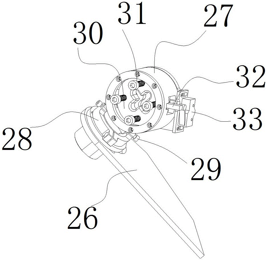 一种自动断链机的预进料导向机构的制作方法与工艺