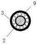 一種保護(hù)井下電動(dòng)鏟運(yùn)機(jī)線纜的繞線棒的制作方法與工藝