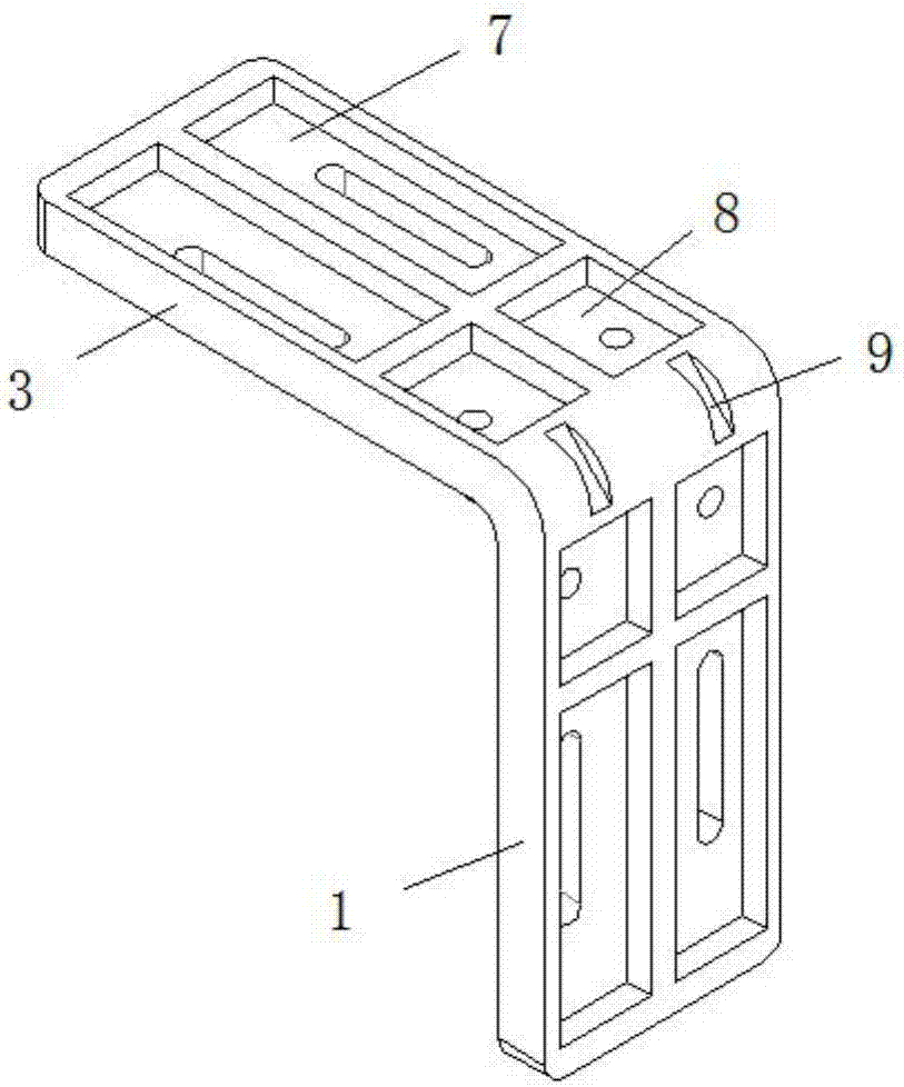 一種應(yīng)用建筑支架的135°8孔加強(qiáng)連接件的制作方法與工藝