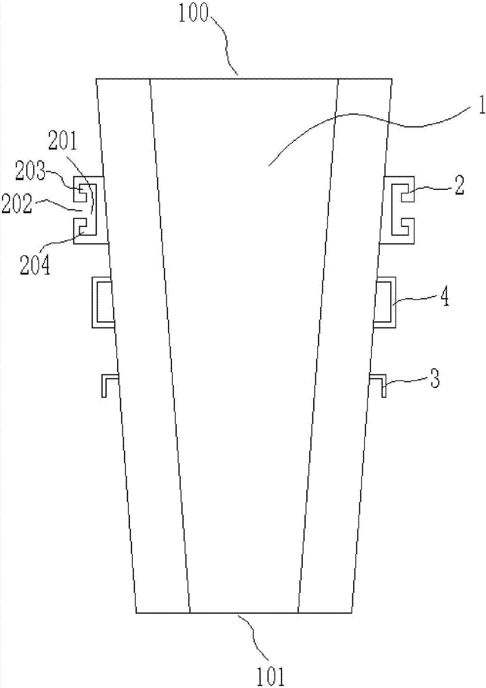 樓層建筑垃圾清理通道的制作方法與工藝