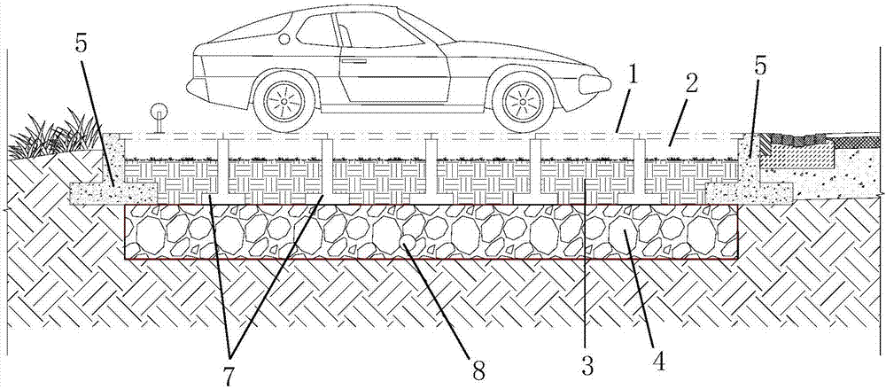 基于海绵城市理念的室外停车位系统的制作方法与工艺