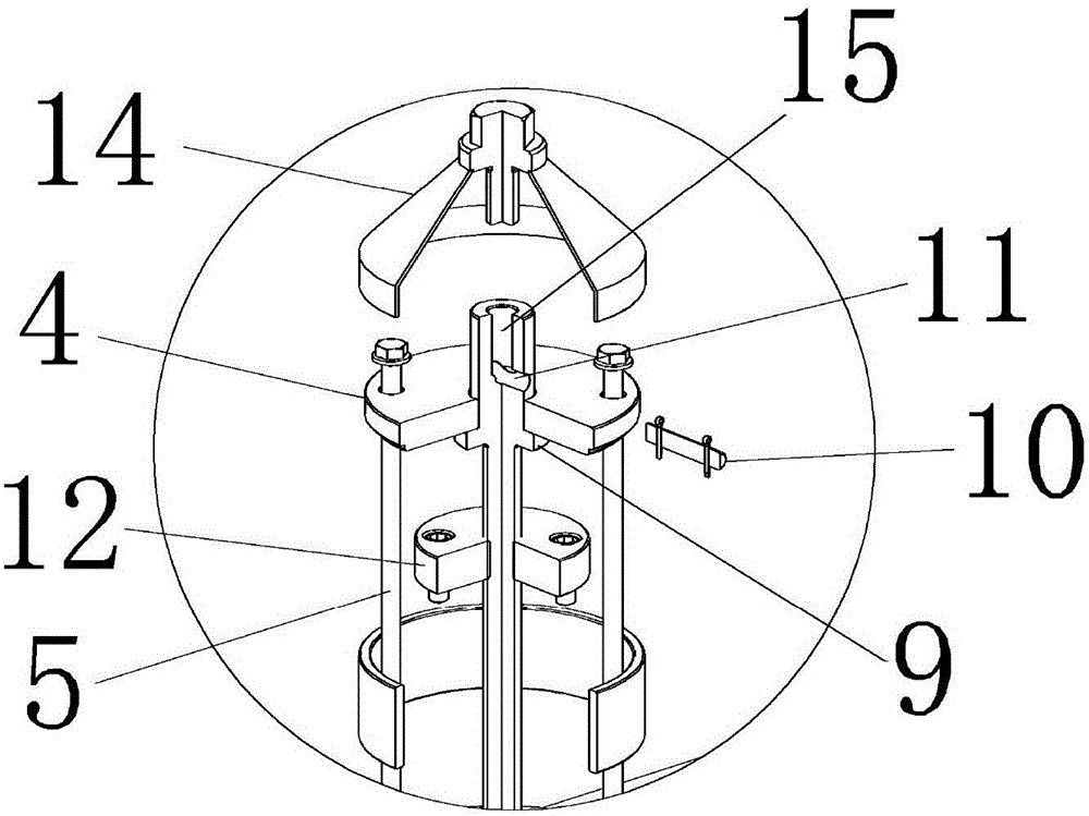 一種塑料高速混合機攪拌槳快速更換機構(gòu)的制作方法與工藝