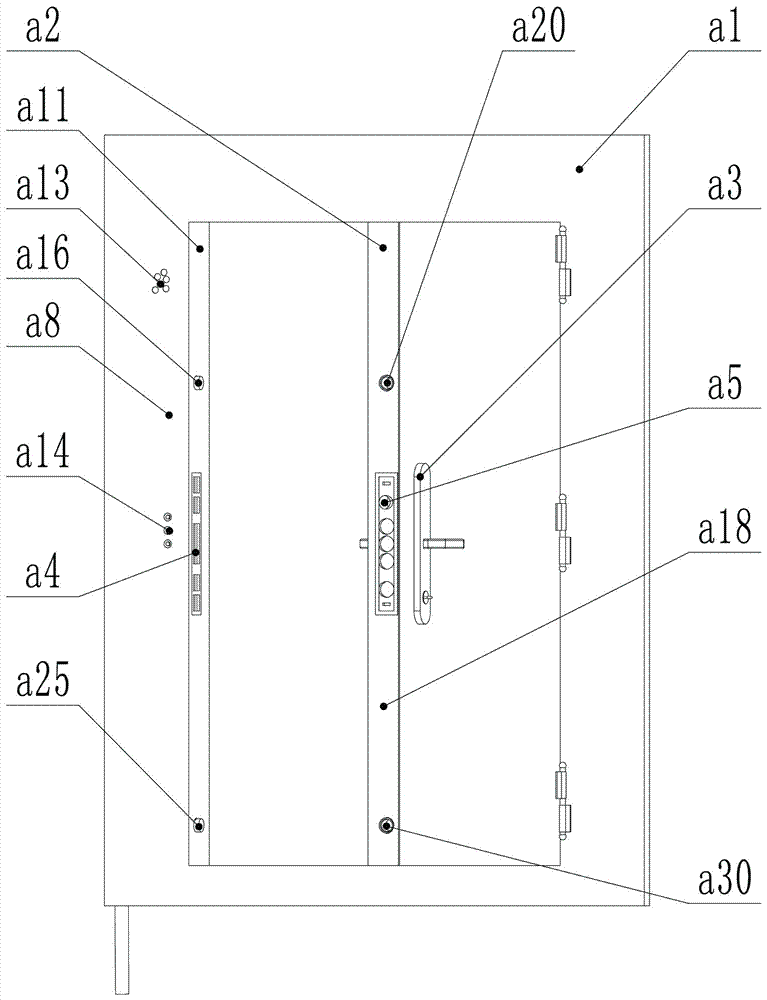 一种安全防盗门的制作方法