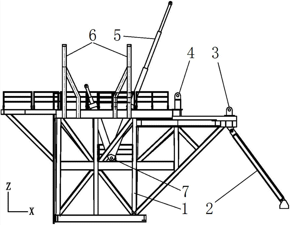 支撑井架用多功能绞车撬的制作方法与工艺