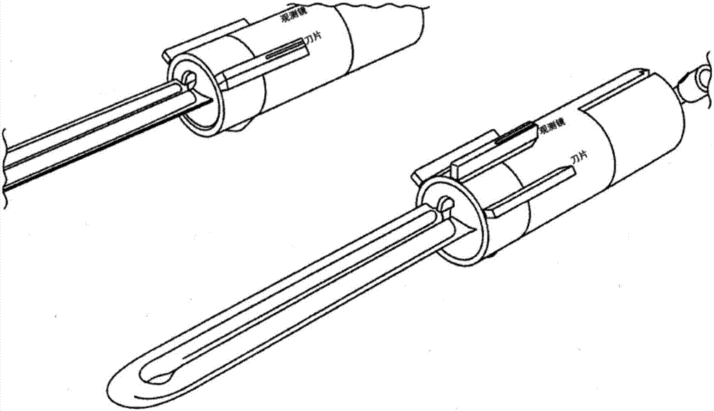 緊湊型內(nèi)窺鏡手術(shù)用刀片組件及其使用方法與流程