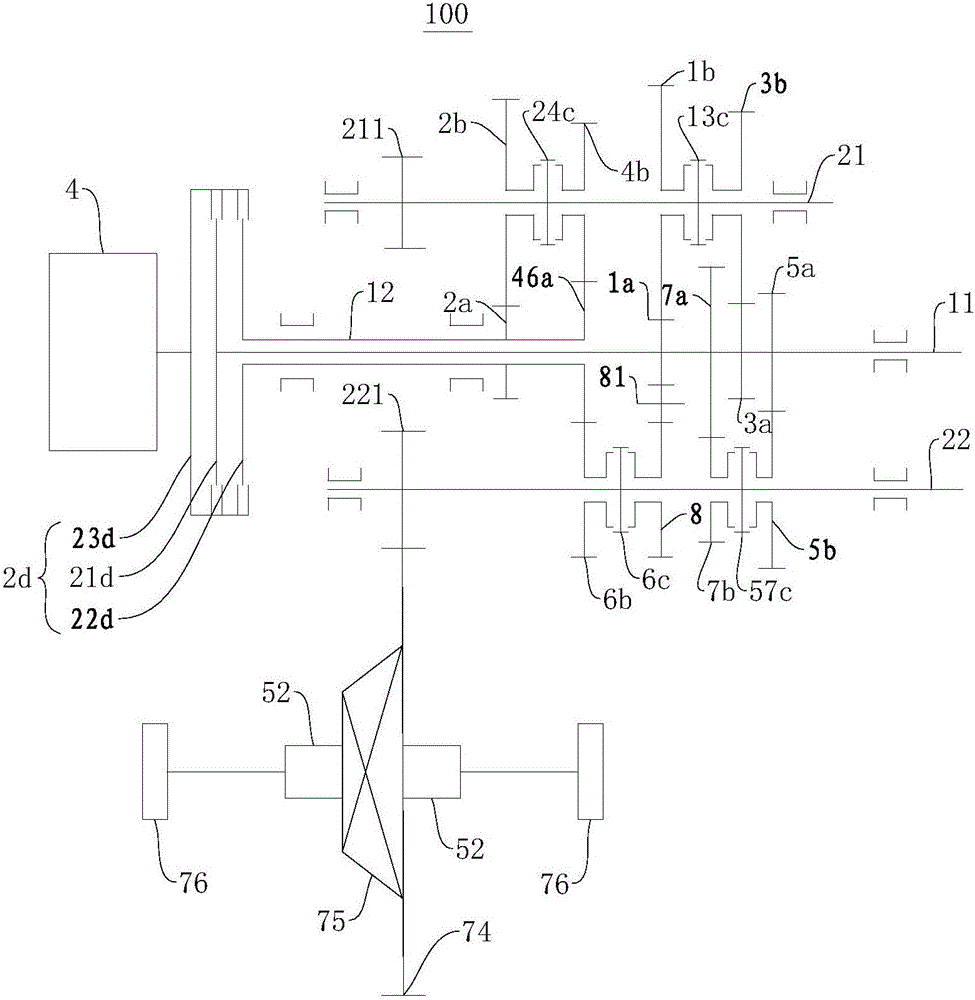 動(dòng)力驅(qū)動(dòng)系統(tǒng)和車輛的制作方法與工藝