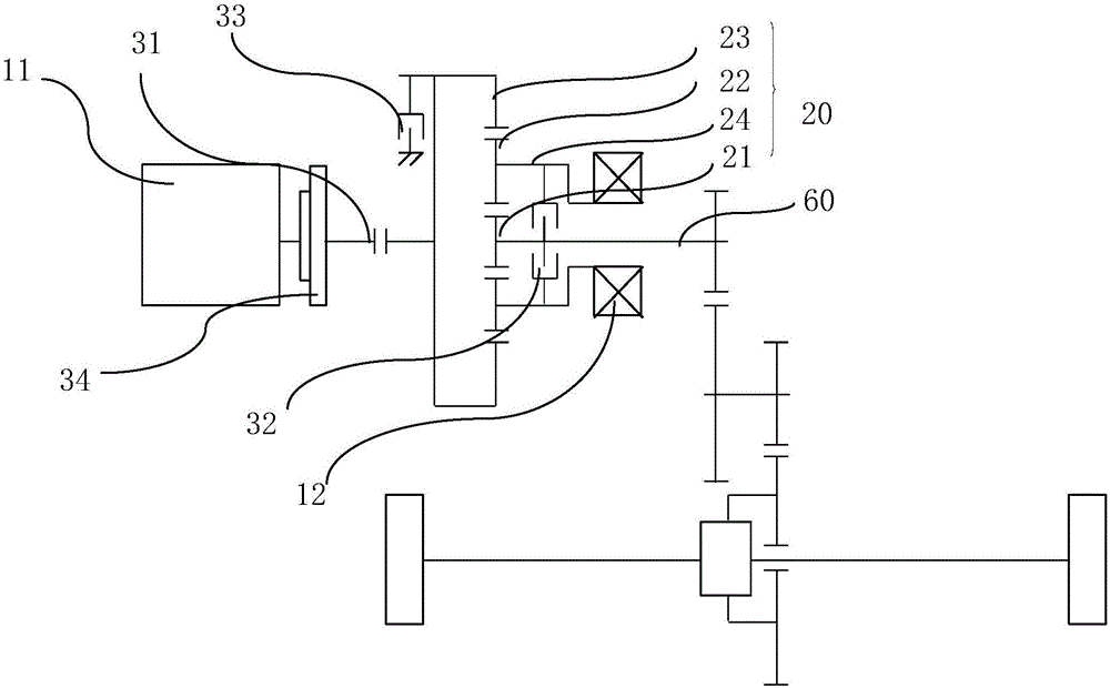 混合動力驅(qū)動系統(tǒng)及具有其的混合動力車輛的制作方法與工藝