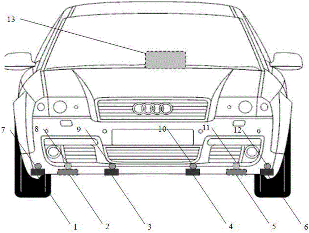 一種車輛通過性預(yù)警提示車載裝置的制作方法