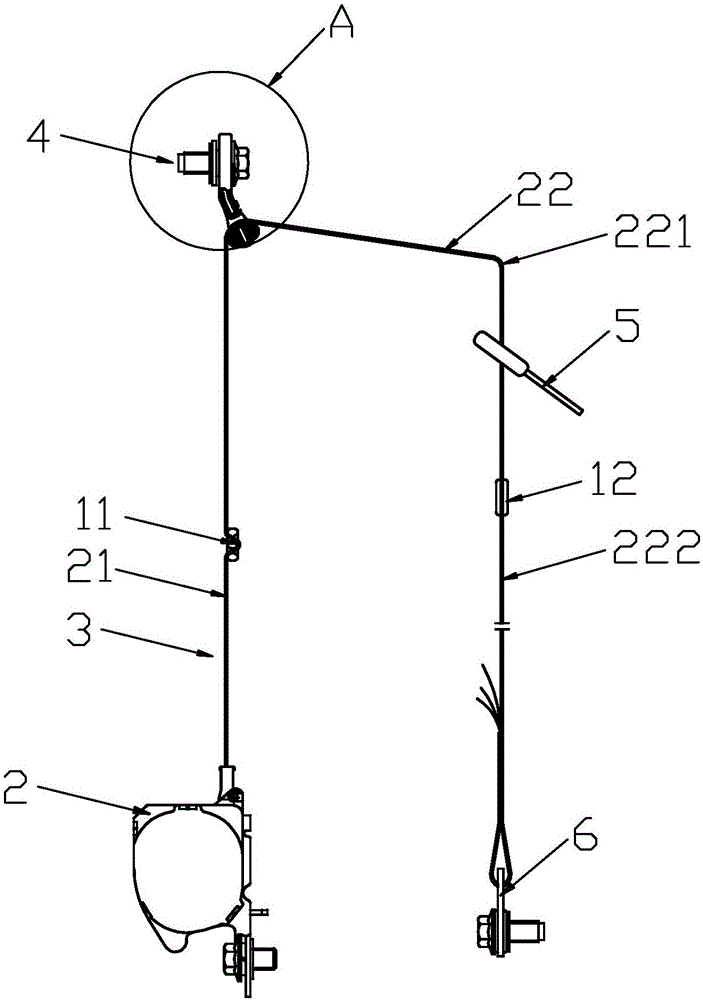 一種用于卡車駕駛室的安全帶安裝機(jī)構(gòu)的制作方法與工藝