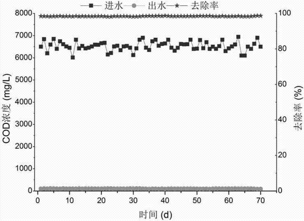 一種處理高氨氮抗生素廢水的系統及工藝的制作方法與工藝