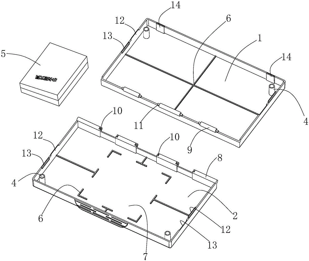 一种一体式棋盘盒的制作方法与工艺