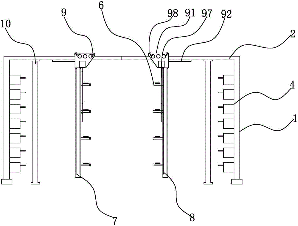 經(jīng)編機(jī)筒子架的制作方法與工藝