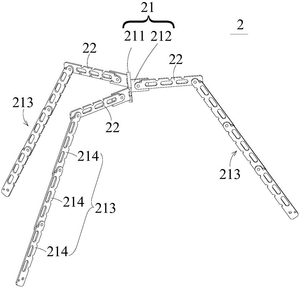 可微縮干衣機及其掛架的制作方法與工藝