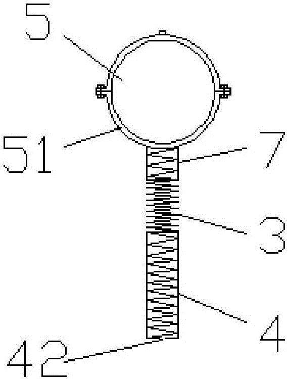 一种限高架警示摆锤的利记博彩app与工艺