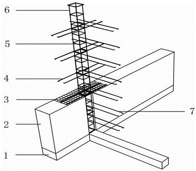 一种夯土墙与砌块墙的连接节点的制作方法与工艺