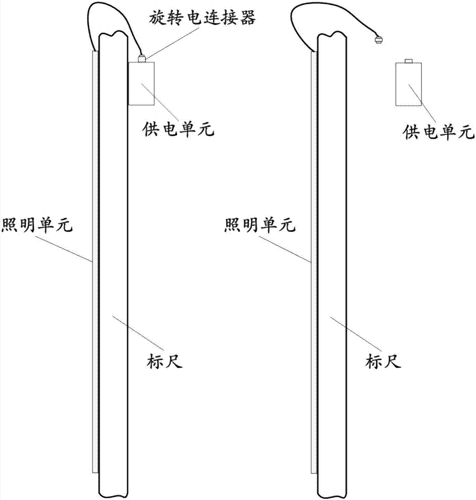 一种标尺照明装置的制作方法