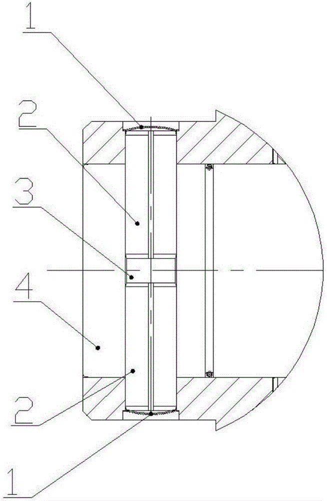 一种引导轮轴座与轴连接用销轴结构的制作方法与工艺