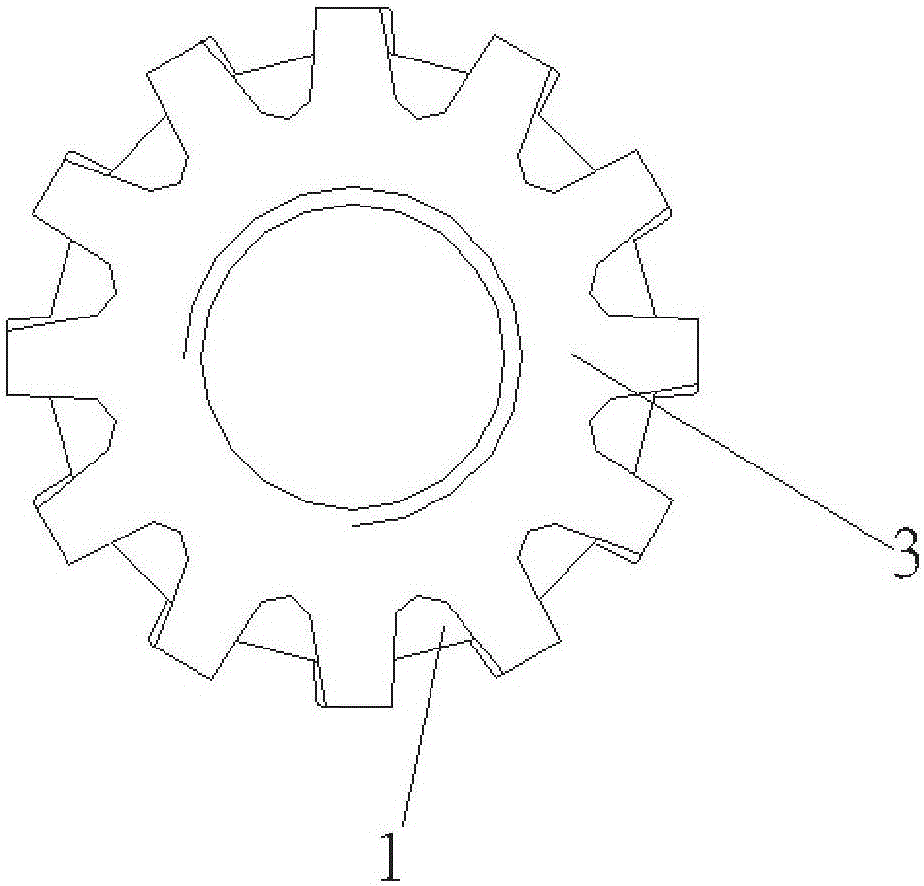 螺帽结构的一种改进,所述六角螺母和所述外齿锁紧垫圈均为不锈钢构件