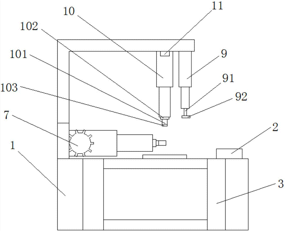 一种自动金属多边形切削加工设备的制作方法与工艺