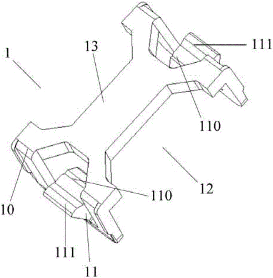 一种双向卡扣元件、光源模组以及灯具的制作方法与工艺