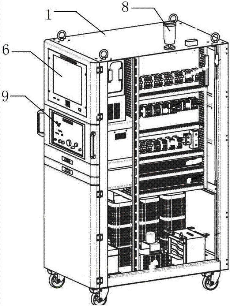 一种开关柜通电试验台的制作方法与工艺