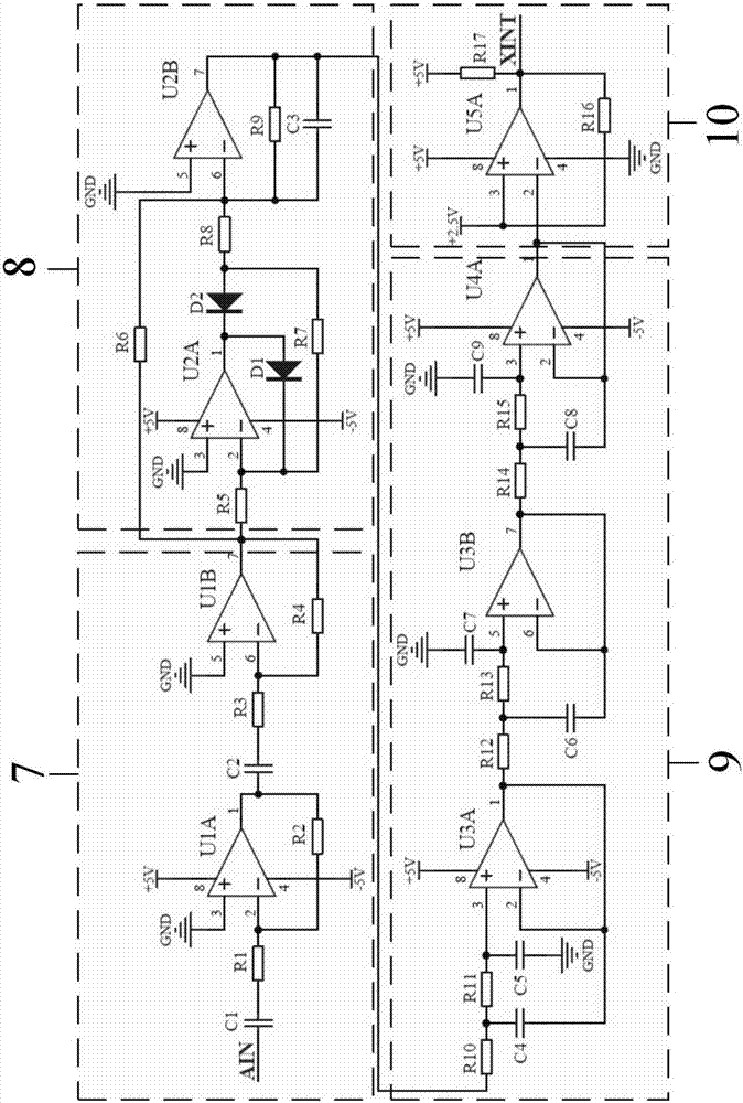 一种高频超声波信号接收电路的制作方法与工艺