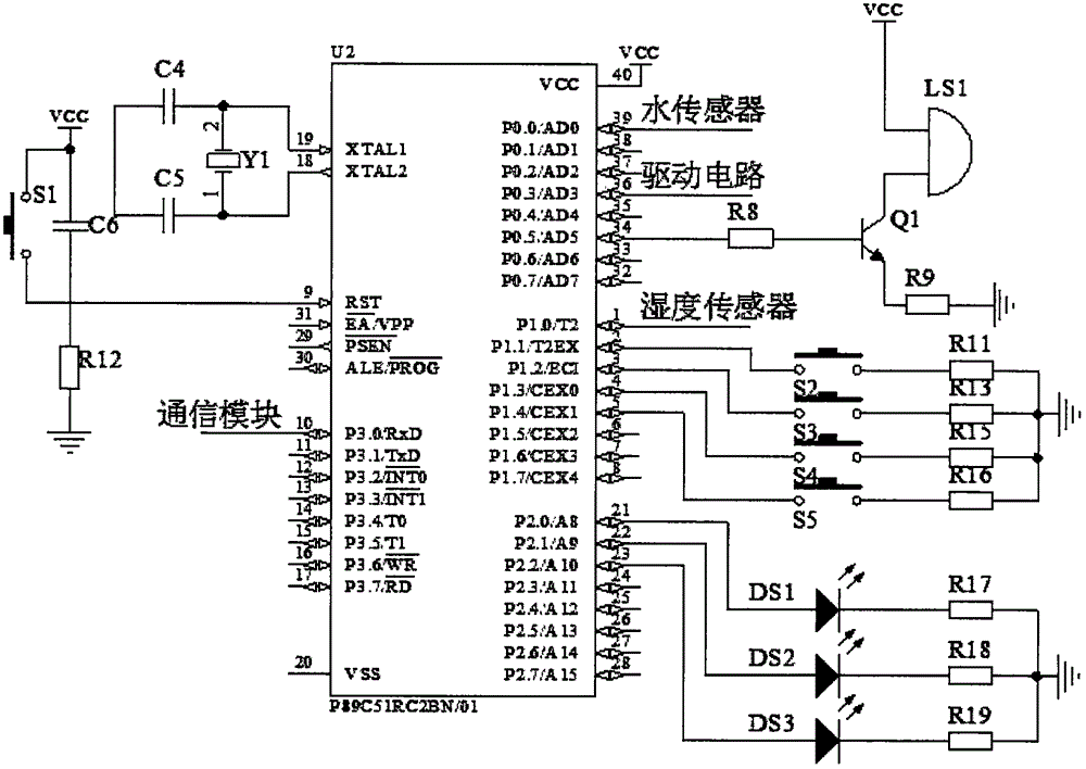 一種機(jī)房智能漏水檢測(cè)系統(tǒng)的制作方法與工藝