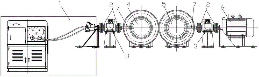适用于双轮铣铣削轮减速器测试的台架试验台的制作方法与工艺