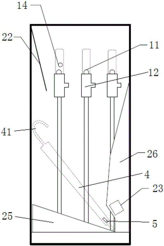 一種掛桿式自動借傘機的制作方法與工藝