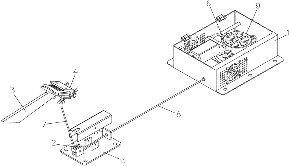 一種教練車新型剎車結構的制作方法與工藝