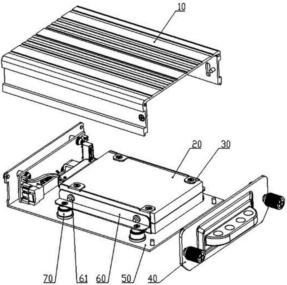 車載硬盤盒減振機(jī)構(gòu)的制作方法與工藝