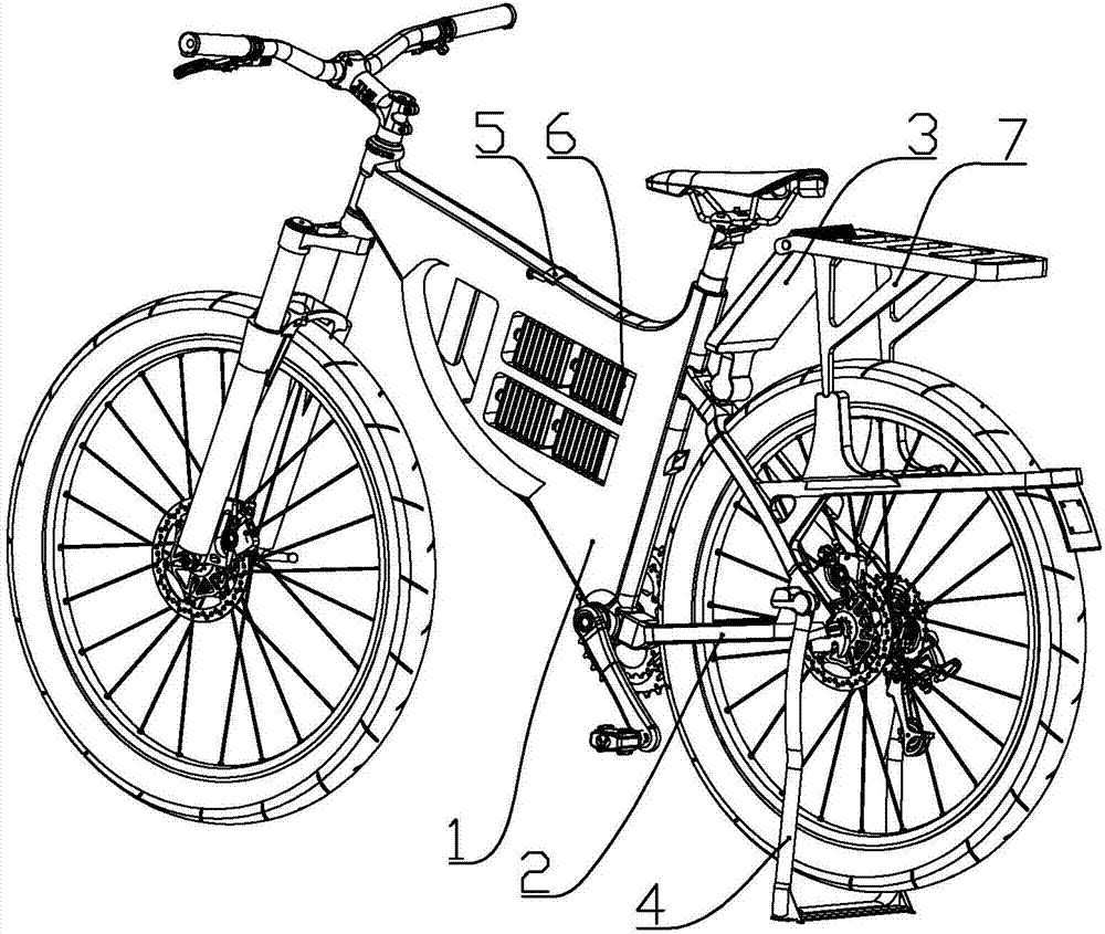 一种便捷式共享单车的制作方法与工艺