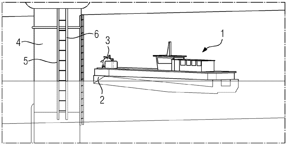 用于促进船只和离岸之间的转移的对接装置的制作