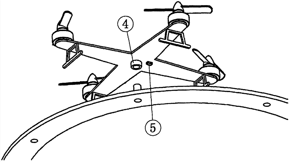 一种刚性多旋翼飞行器合并系统的制作方法与工艺