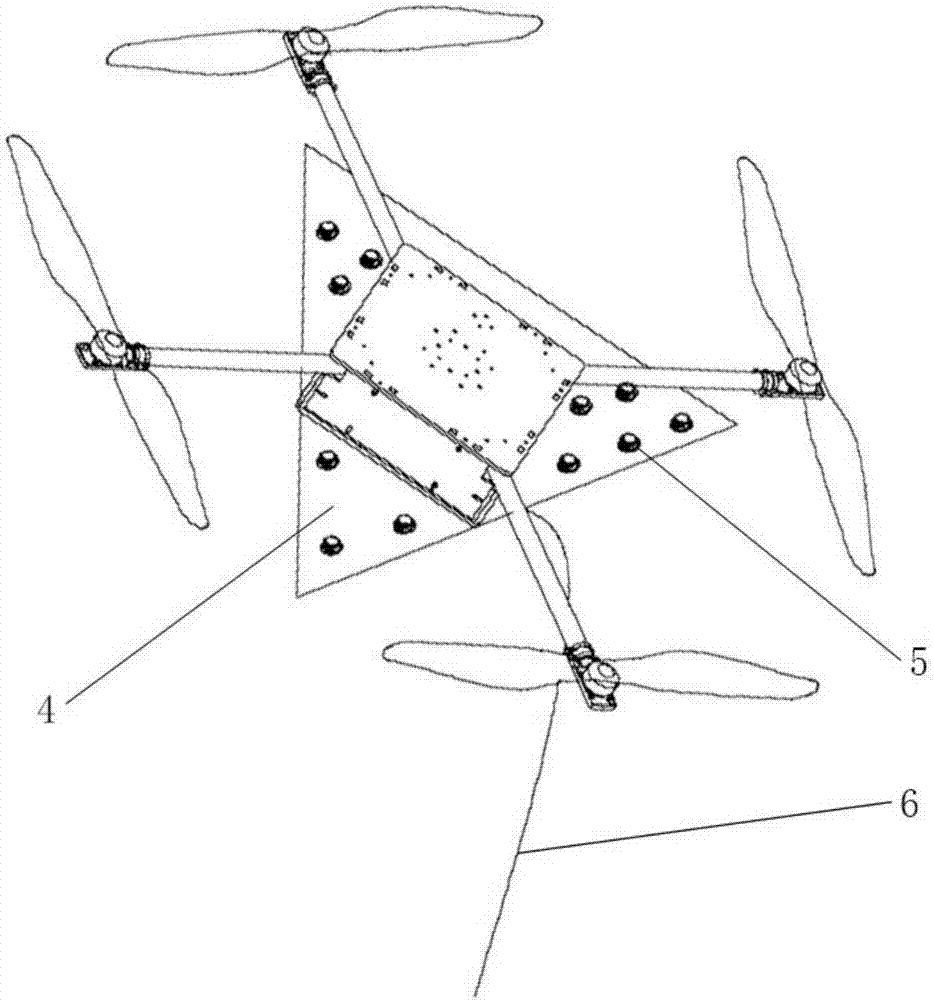 一种风筝式多旋翼无人机的制作方法与工艺