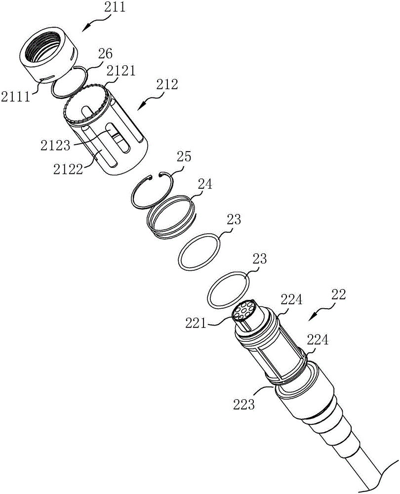 電纜插頭和插座組件的制作方法與工藝