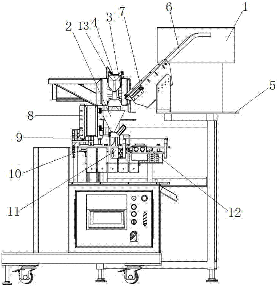 一種螺絲自動(dòng)包裝機(jī)的制作方法與工藝