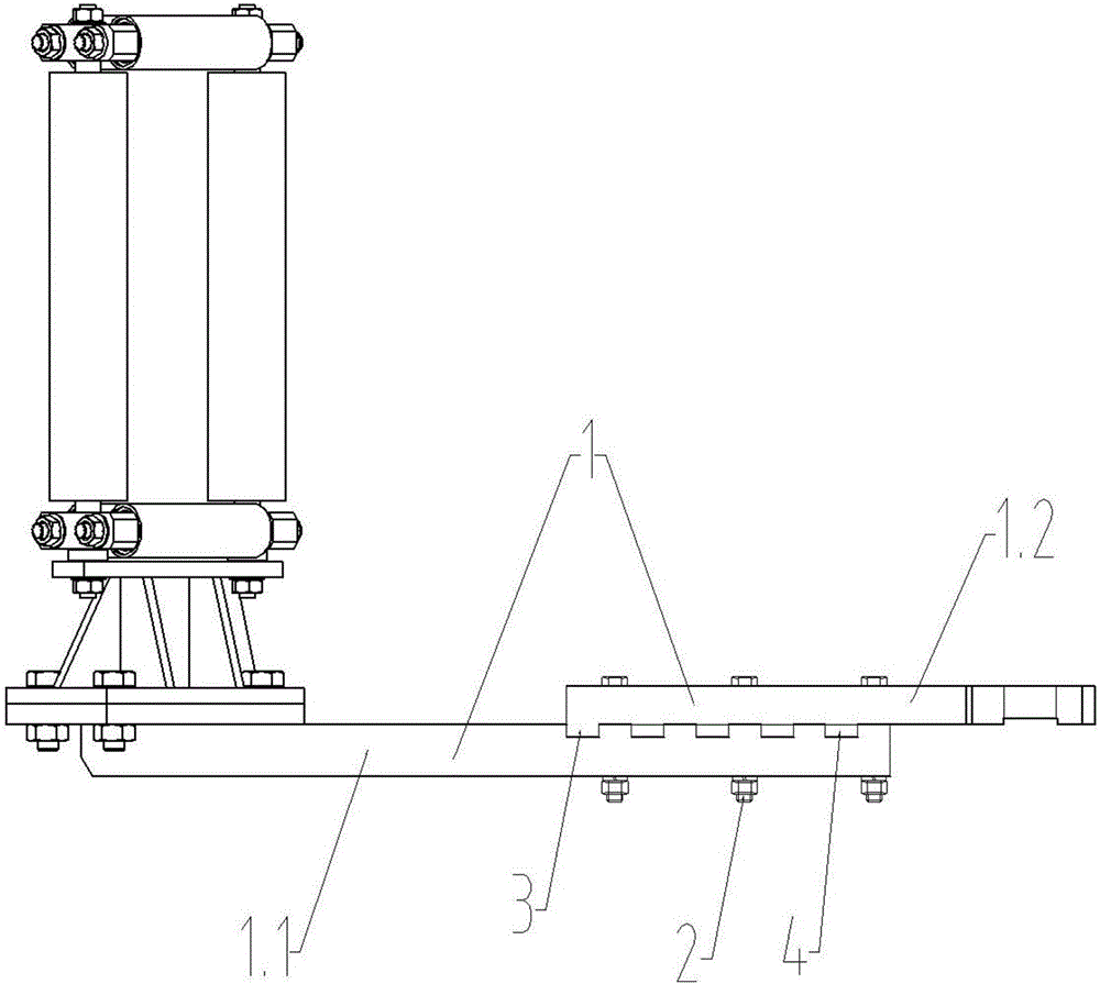 扒渣機(jī)電纜卷筒導(dǎo)向架的制作方法與工藝