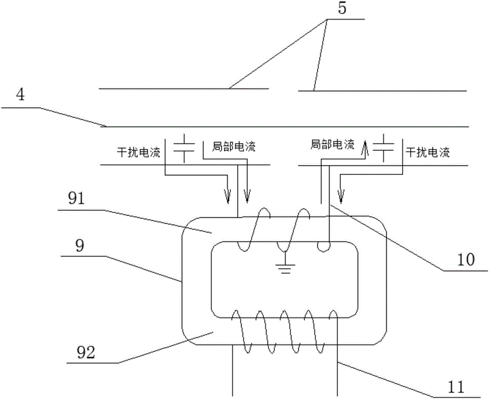 一種基于均衡法測量的高壓電纜局部放電檢測裝置的制作方法