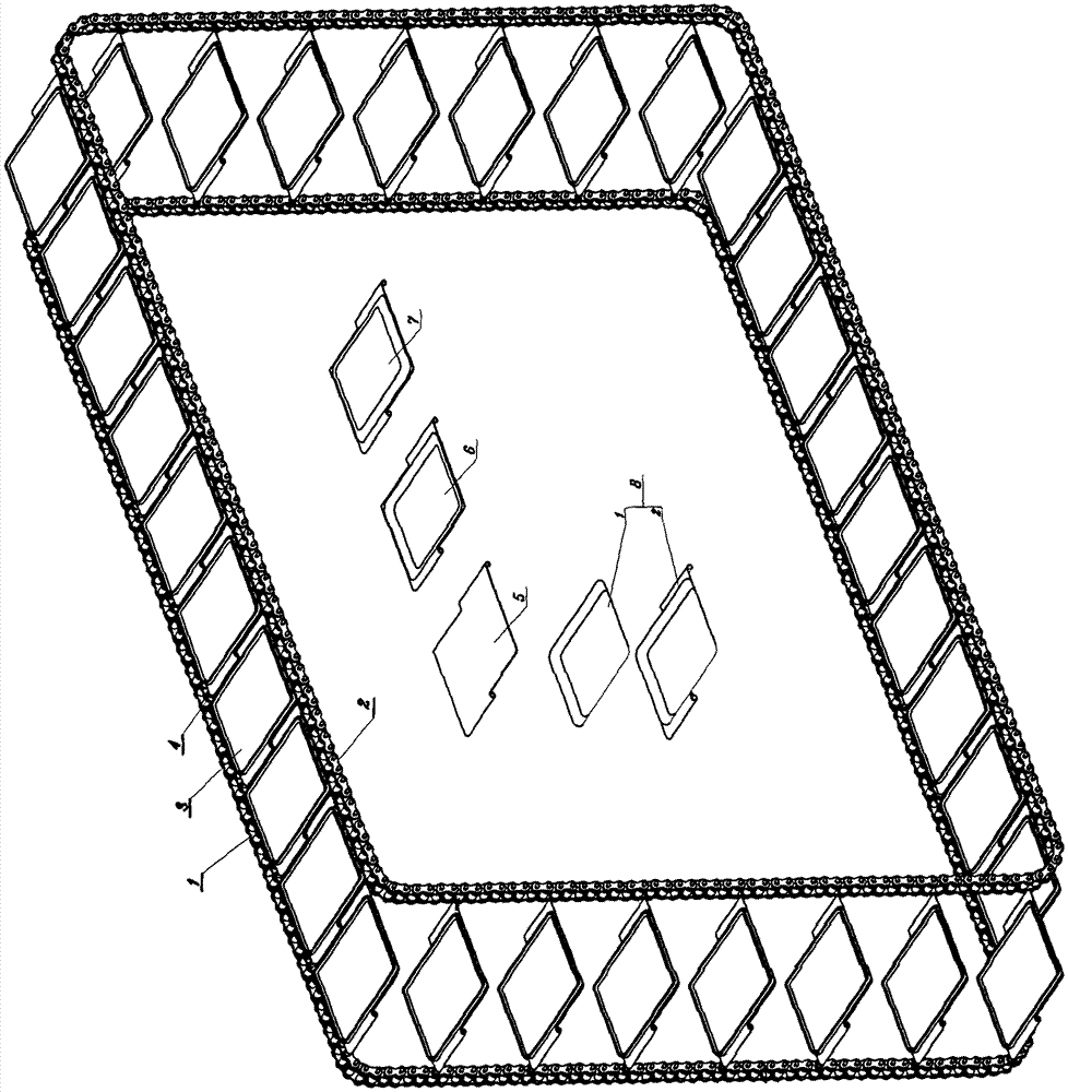 平動(dòng)狀態(tài)下作回轉(zhuǎn)運(yùn)動(dòng)的物料輸送裝置的制作方法