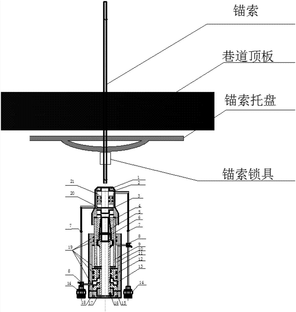 一种双回路二次涨拉千斤顶及使用方法与流程