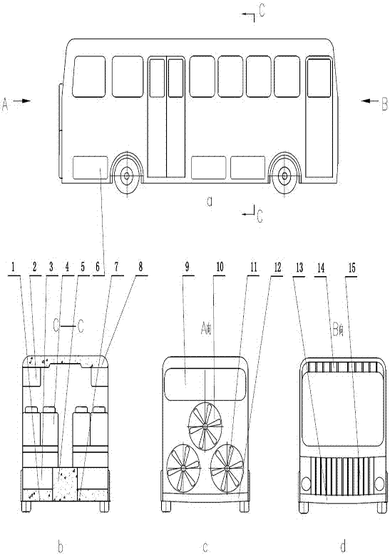 一種運(yùn)行中的車輛風(fēng)阻能回收利用的新概念車體的制作方法與工藝