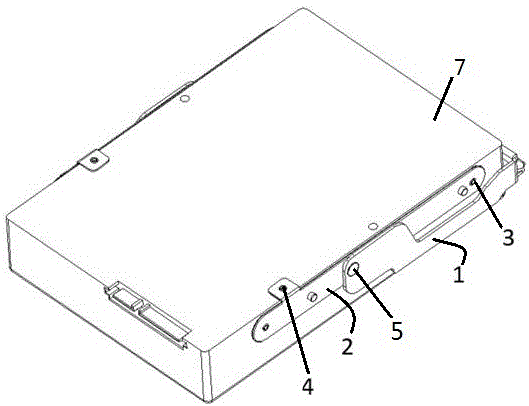 一种免工具硬盘托架的制作方法与工艺