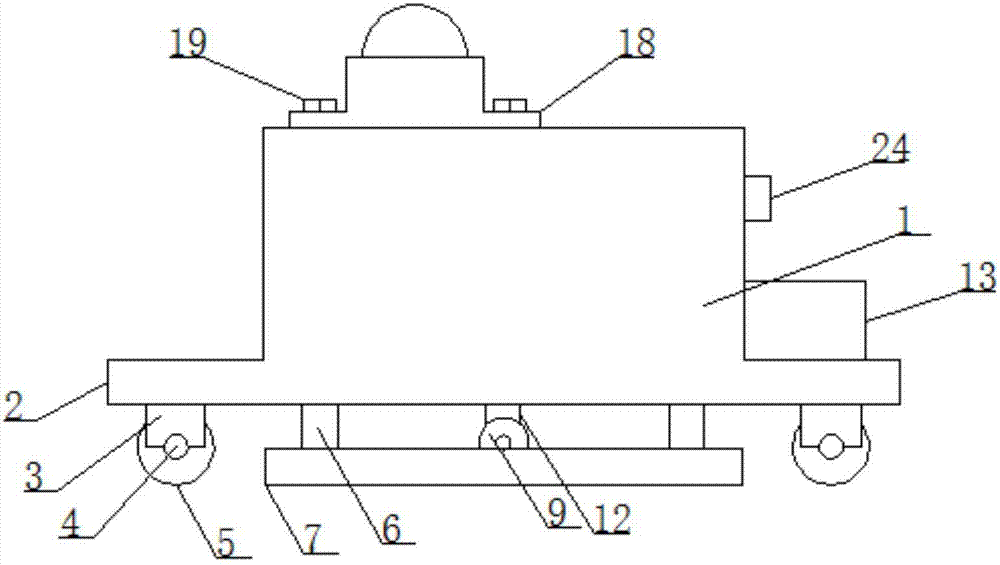 一种道路标线用画线器的制作方法与工艺