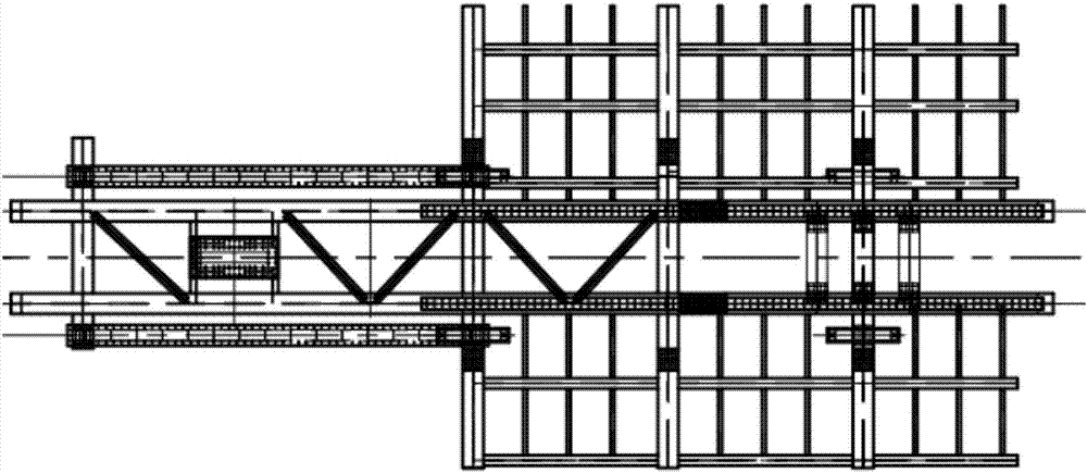 混凝土主梁钢横梁组合结构梁挂篮施工方法与流程