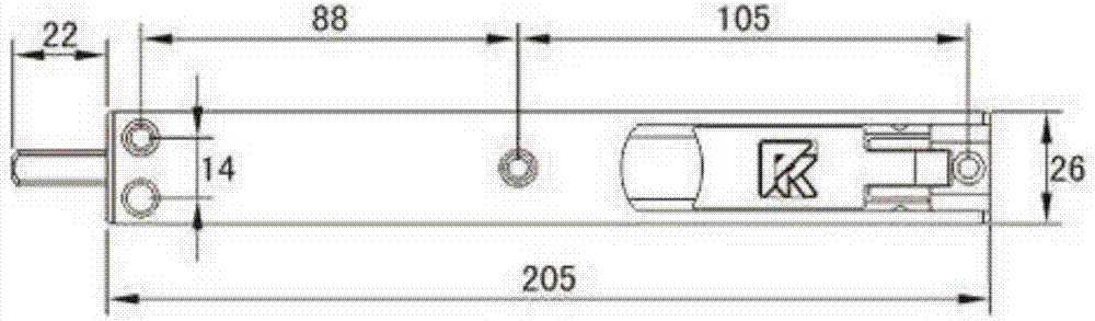 一種具有一鍵鎖死機(jī)構(gòu)的門(mén)的制作方法與工藝