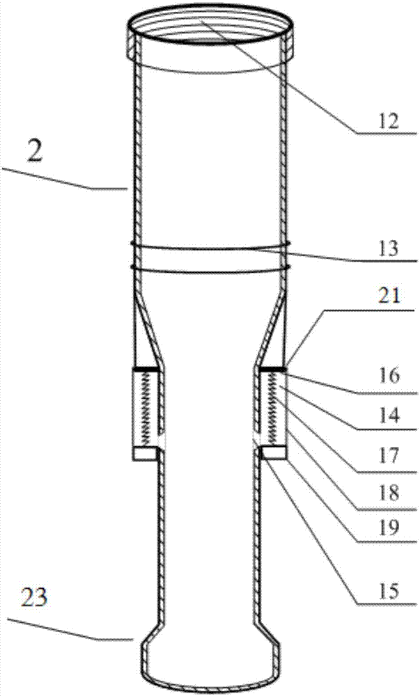 一種井內(nèi)逆向投礫工具及其使用方法與流程