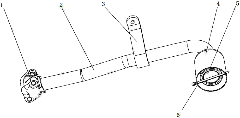 新型發(fā)動機吸油組件的制作方法與工藝